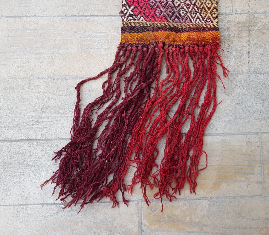 OSMANLI DÖNEMİ SAÇAKLI TUZ HEYBESİ