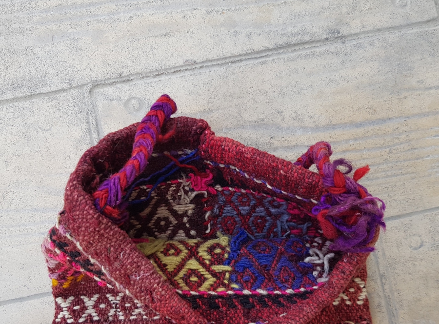 OSMANLI DÖNEMİ SAÇAKLI TUZ HEYBESİ