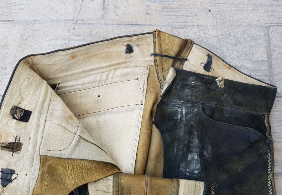 TAMAMI EL YAPIMI DERİ PEHLİVAN KISPETİ