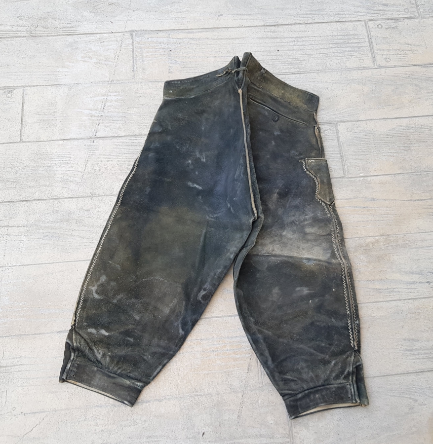 TAMAMI EL YAPIMI DERİ PEHLİVAN KISPETİ