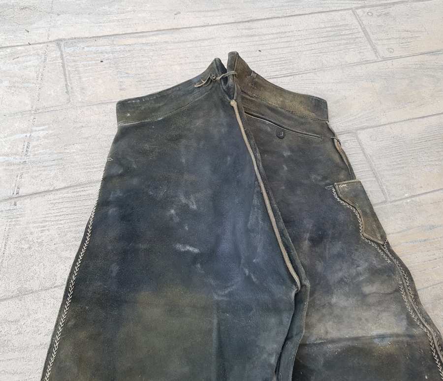 TAMAMI EL YAPIMI DERİ PEHLİVAN KISPETİ