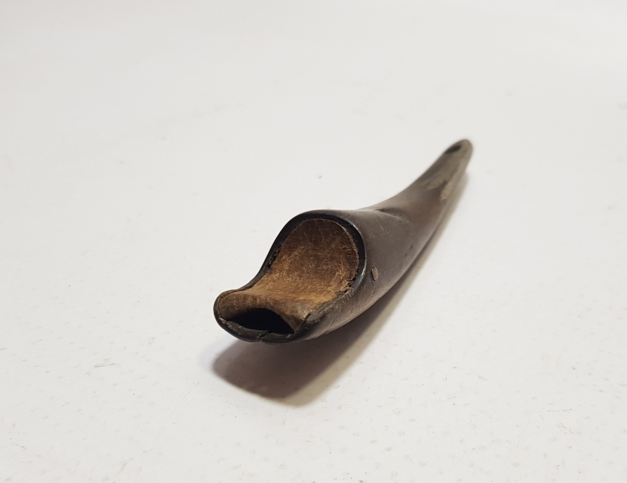 1. DÜNYA SAVAŞI DÖNEMİ EL YAPIMI NADİR OSMANLI BOYNUZ DÜDÜK