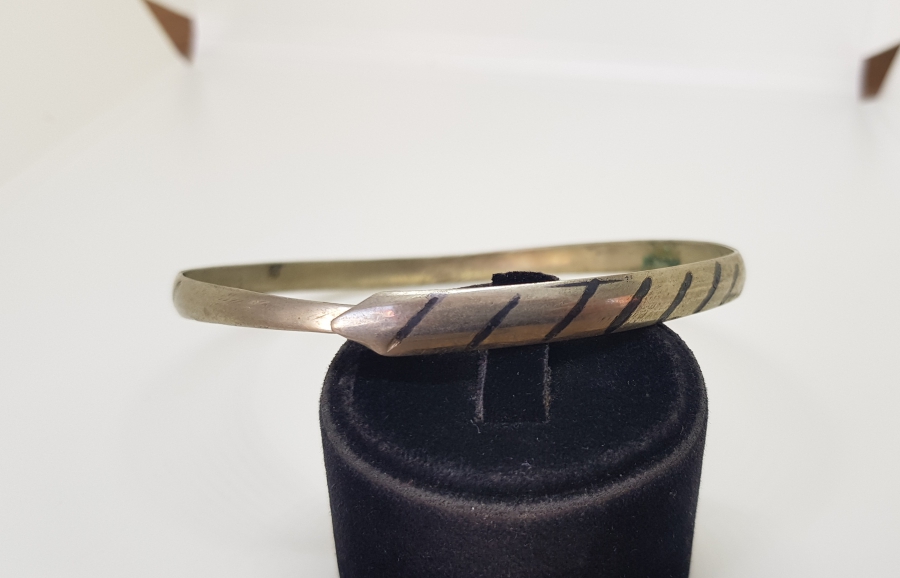 ÜZERİ SAVAT İŞÇİLİKLİ OSMANLI DÖNEMİ YILAN BAŞLI ERMENİ PAZUBEND