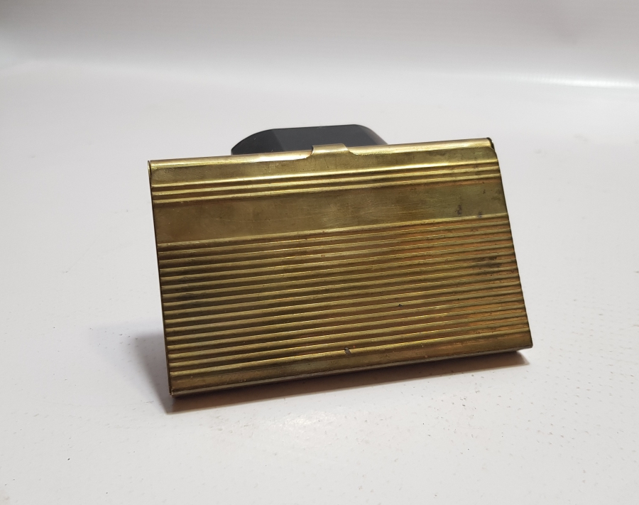 ALTIN KAPLAMA ANTİKA KARTVİZİTLİK