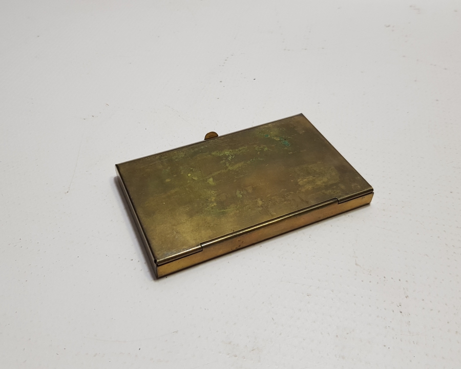 ALTIN KAPLAMA ANTİKA KARTVİZİTLİK