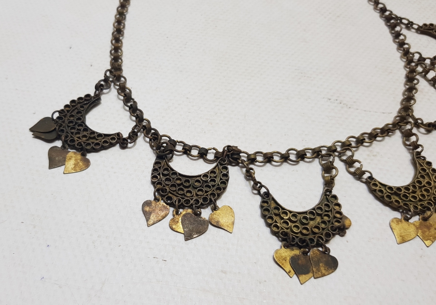 OSMANLI DÖNEMİ KUYUMCU İŞİ EL YAPIMI GERDANLIK