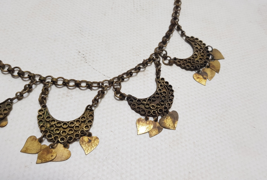 OSMANLI DÖNEMİ KUYUMCU İŞİ EL YAPIMI GERDANLIK