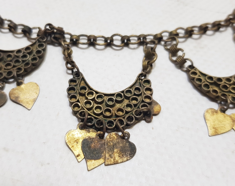 OSMANLI DÖNEMİ KUYUMCU İŞİ EL YAPIMI GERDANLIK