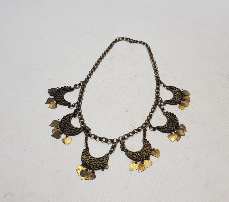 OSMANLI DÖNEMİ KUYUMCU İŞİ EL YAPIMI GERDANLIK