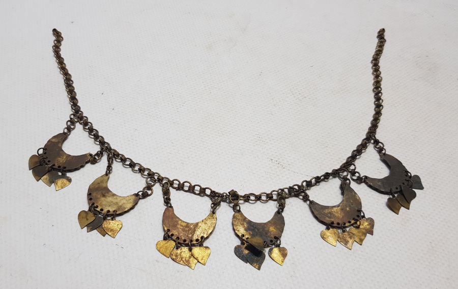 OSMANLI DÖNEMİ KUYUMCU İŞİ EL YAPIMI GERDANLIK