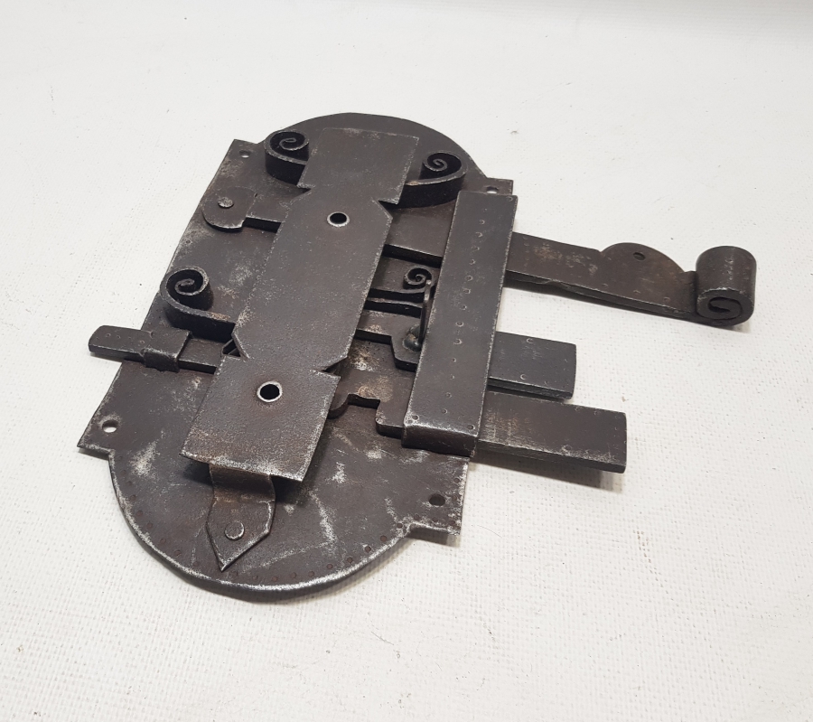 OSMANLI DÖNEMİ EL YAPIMI BÜYÜK BOY KONAK İŞİ KAPI KİLİDİ