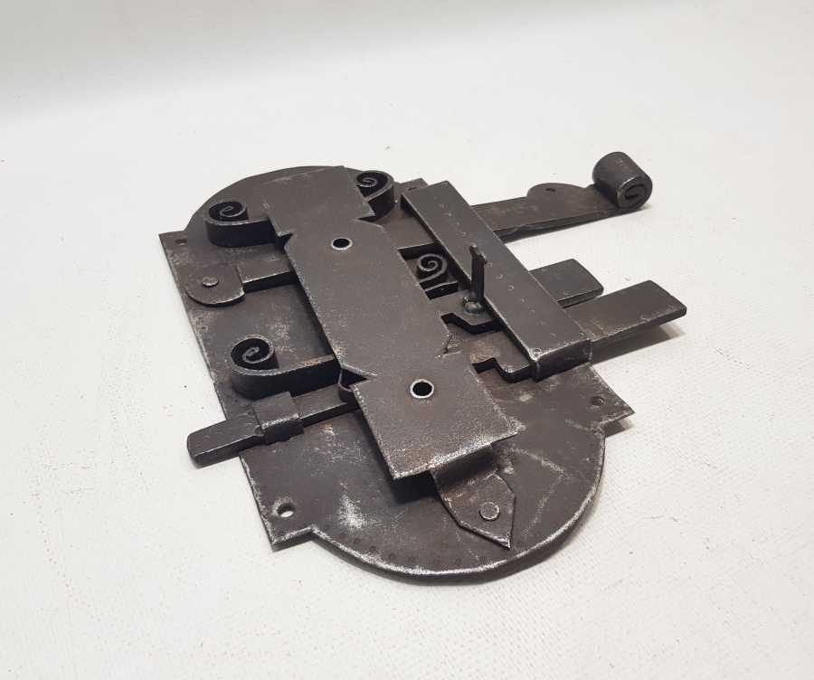 OSMANLI DÖNEMİ EL YAPIMI BÜYÜK BOY KONAK İŞİ KAPI KİLİDİ