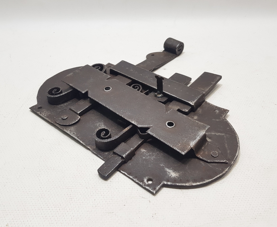 OSMANLI DÖNEMİ EL YAPIMI BÜYÜK BOY KONAK İŞİ KAPI KİLİDİ