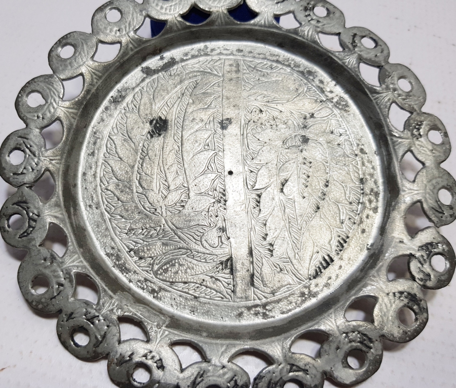 OSMANLI DÖNEMİ ESERİ İSTANBUL KAHVE TEPSİSİ