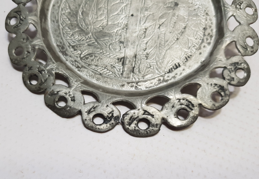 OSMANLI DÖNEMİ ESERİ İSTANBUL KAHVE TEPSİSİ