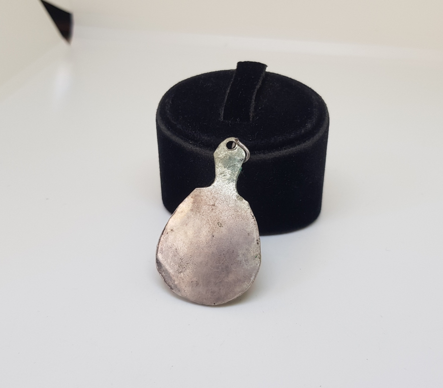 TURKUAZ TAŞLI TÜRKMEN İŞİ KOLYE UCU