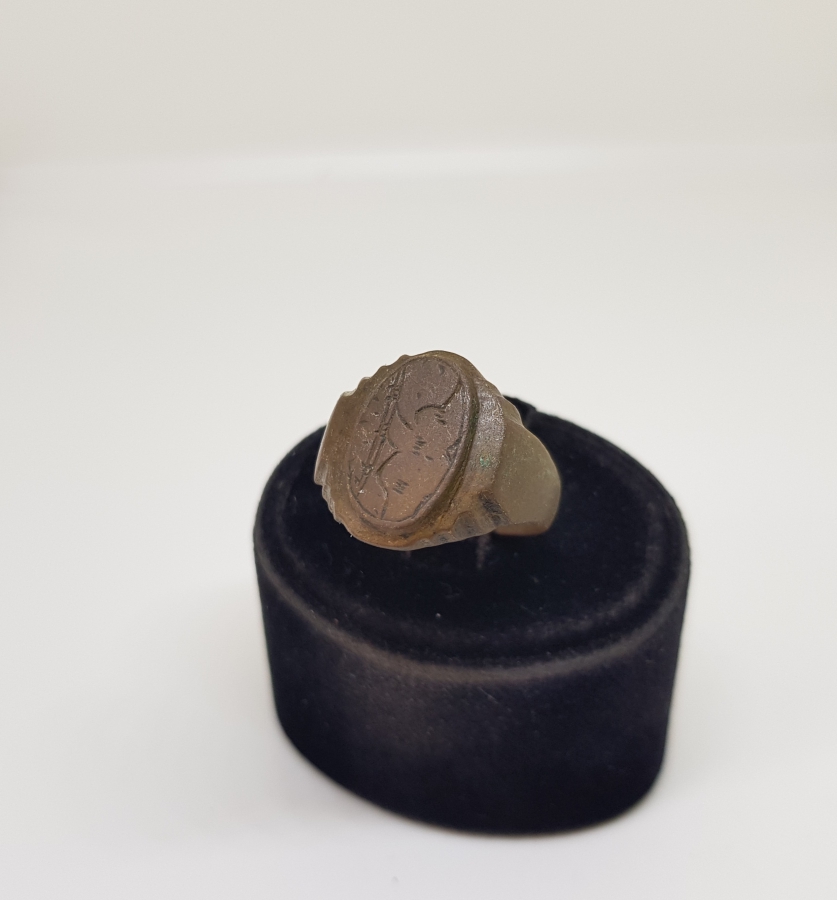 ÜZERİ OSMANLICA YAZILI OSMANLI DÖNEMİ MÜHÜR YÜZÜK