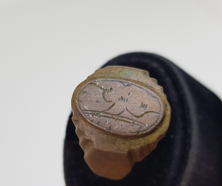 ÜZERİ OSMANLICA YAZILI OSMANLI DÖNEMİ MÜHÜR YÜZÜK
