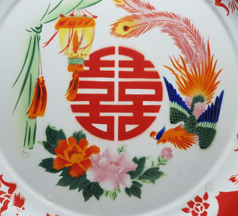 BÜYÜK BOY ANTİKA EMAYE TEPSİ