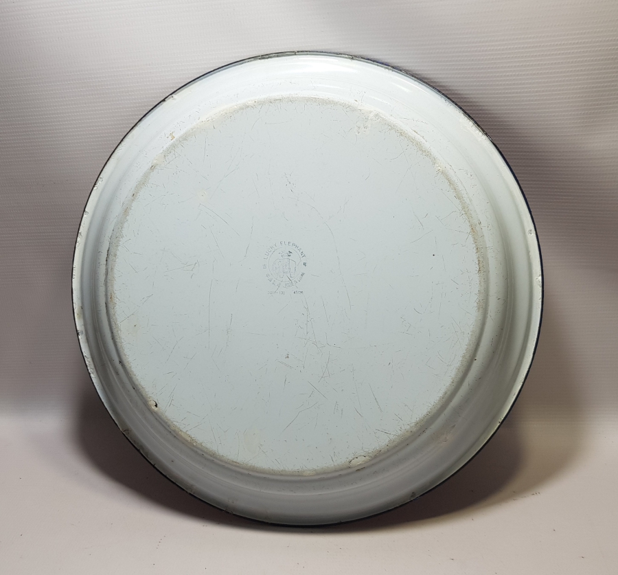 BÜYÜK BOY ANTİKA EMAYE TEPSİ