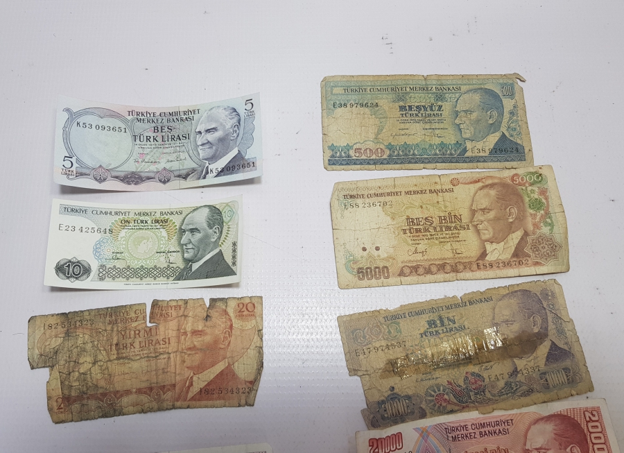 ANTİKA KAĞIT PARA LOTU