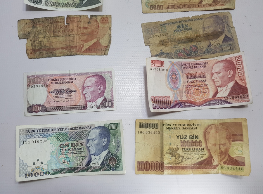 ANTİKA KAĞIT PARA LOTU