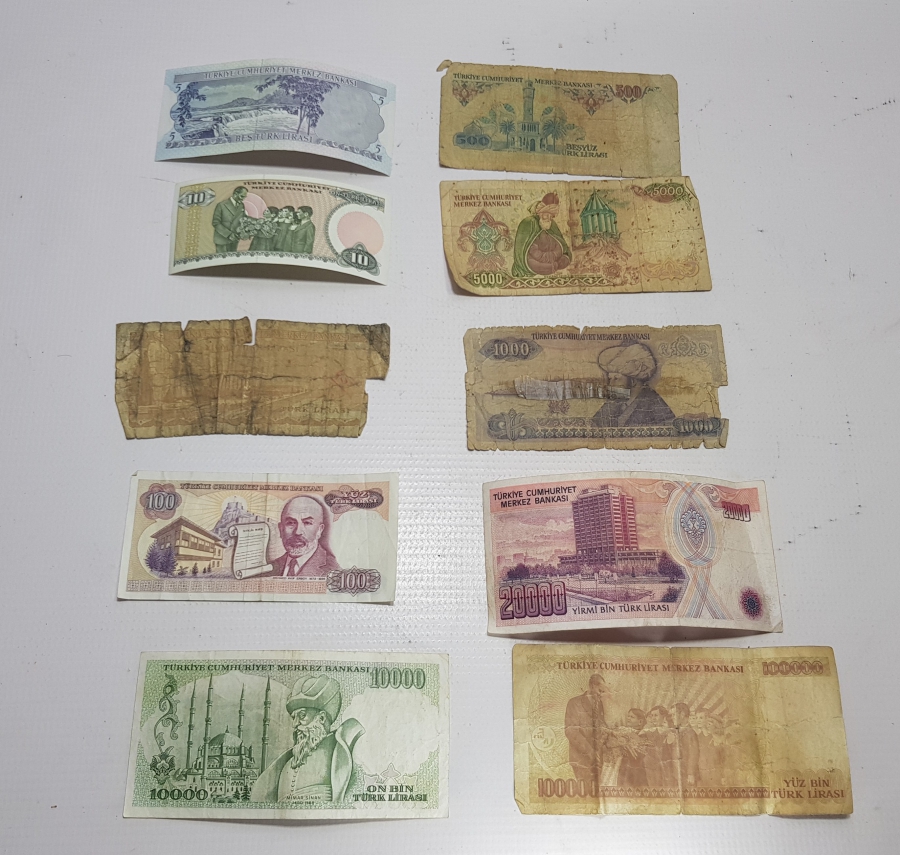 ANTİKA KAĞIT PARA LOTU