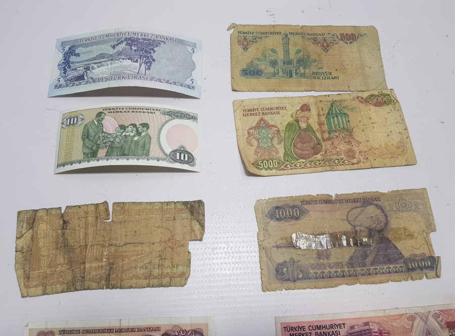 ANTİKA KAĞIT PARA LOTU