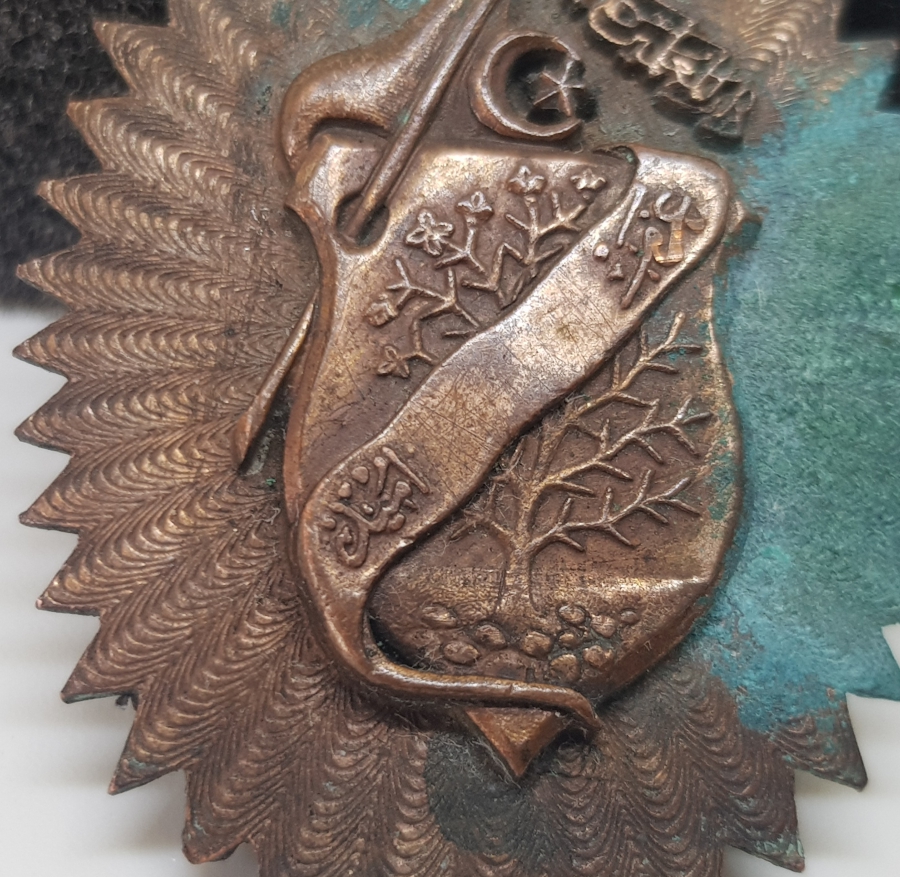 EĞİTİM TARİHİ - OSMANLI DÖNEMİ ÇOK NADİR DARÜLMUALLİMİN-İ ALİYE ROZETİ