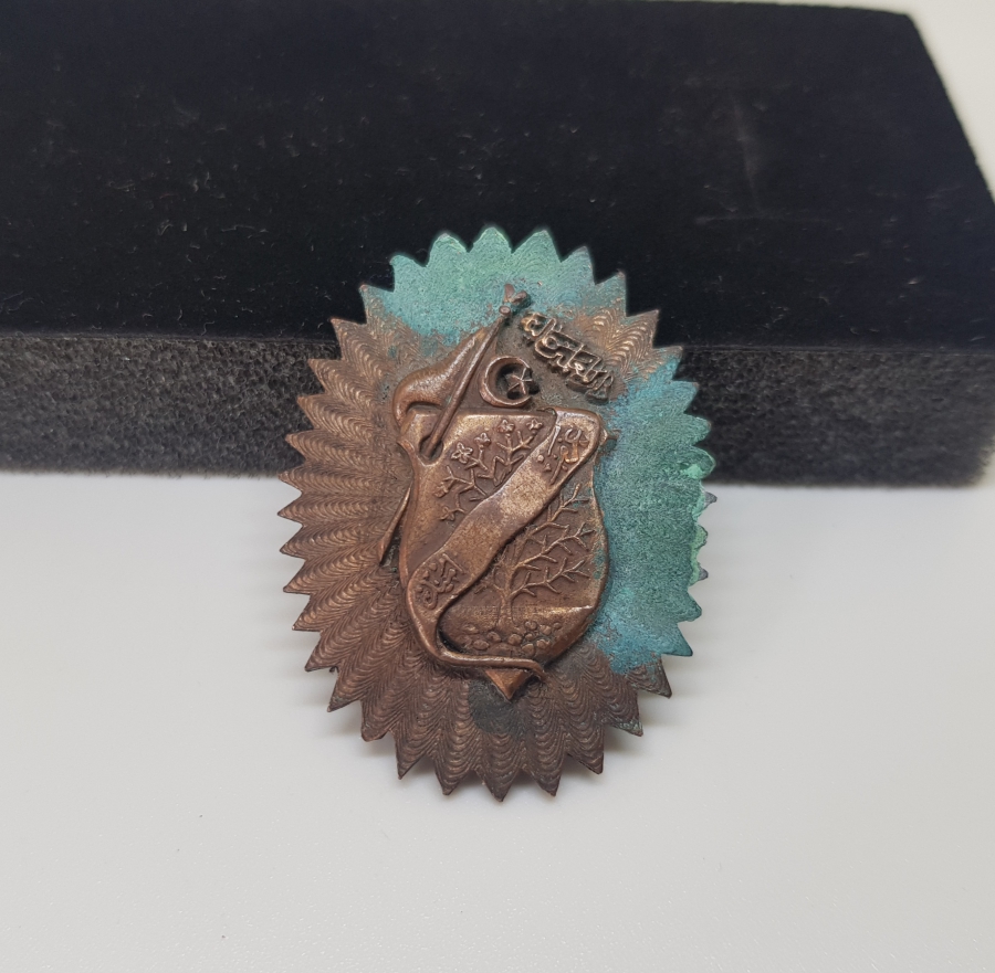 EĞİTİM TARİHİ - OSMANLI DÖNEMİ ÇOK NADİR DARÜLMUALLİMİN-İ ALİYE ROZETİ