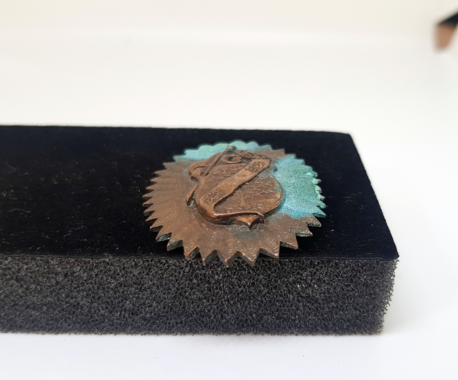 EĞİTİM TARİHİ - OSMANLI DÖNEMİ ÇOK NADİR DARÜLMUALLİMİN-İ ALİYE ROZETİ