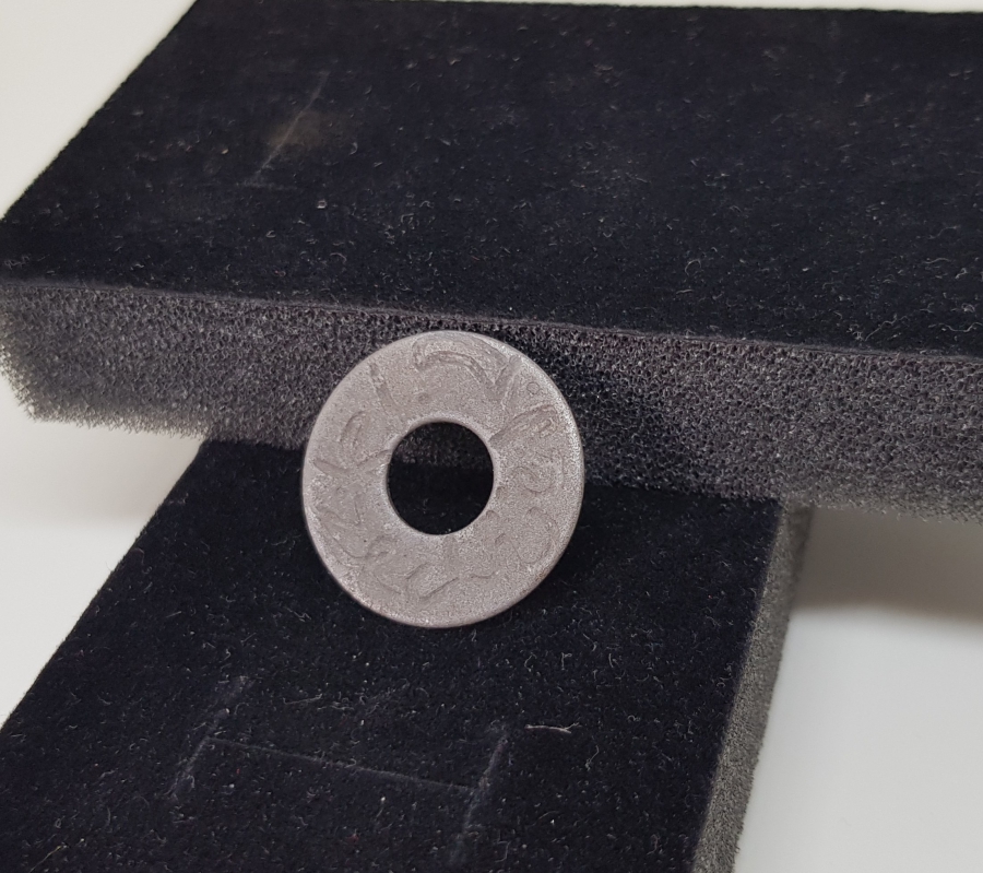 OSMANLI DÖNEMİ ÜZERİ OSMANLICA YAZILI ÇOK NADİR JETON