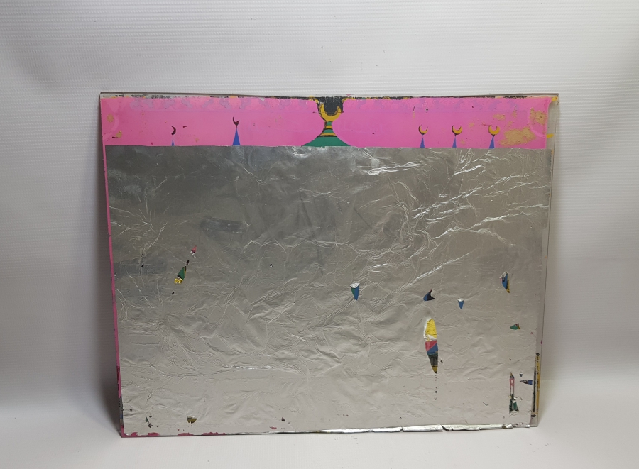 OSMANLI DÖNEMİ EL BOYAMA CAM ALTI PANO