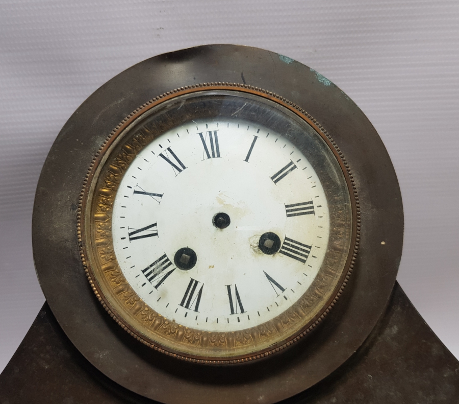 OSMANLI DÖNEMİ KURMALI MAKİNELİ ŞÖMİNE SAATİ