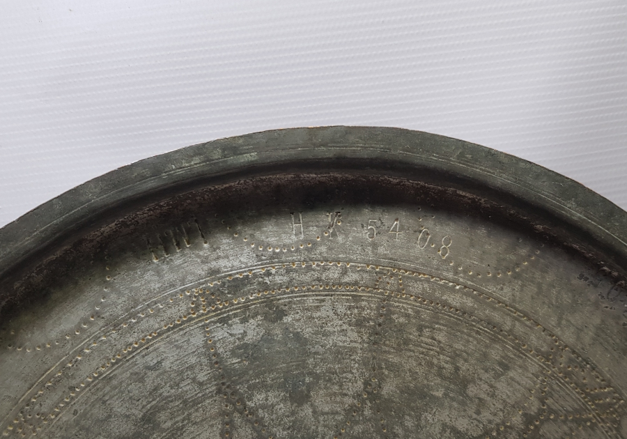 OSMANLI DÖNEMİ ÇOK NADİR İZMİR GURABA HASTANESİ YAZILI TEPSİ