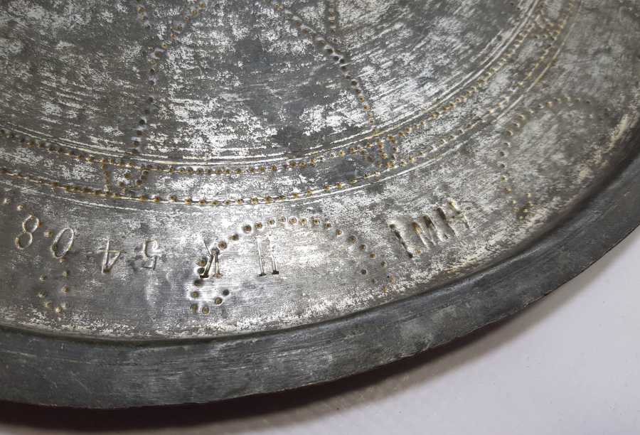 OSMANLI DÖNEMİ ÇOK NADİR İZMİR GURABA HASTANESİ YAZILI TEPSİ