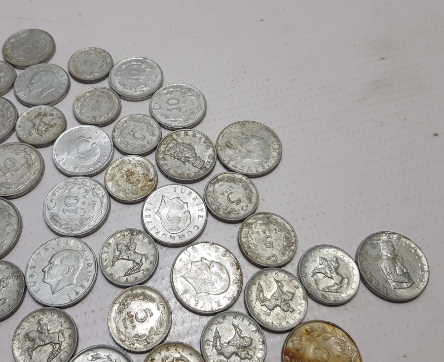 1970-1980LERDEN ANTİKA METAL PARA LOTU