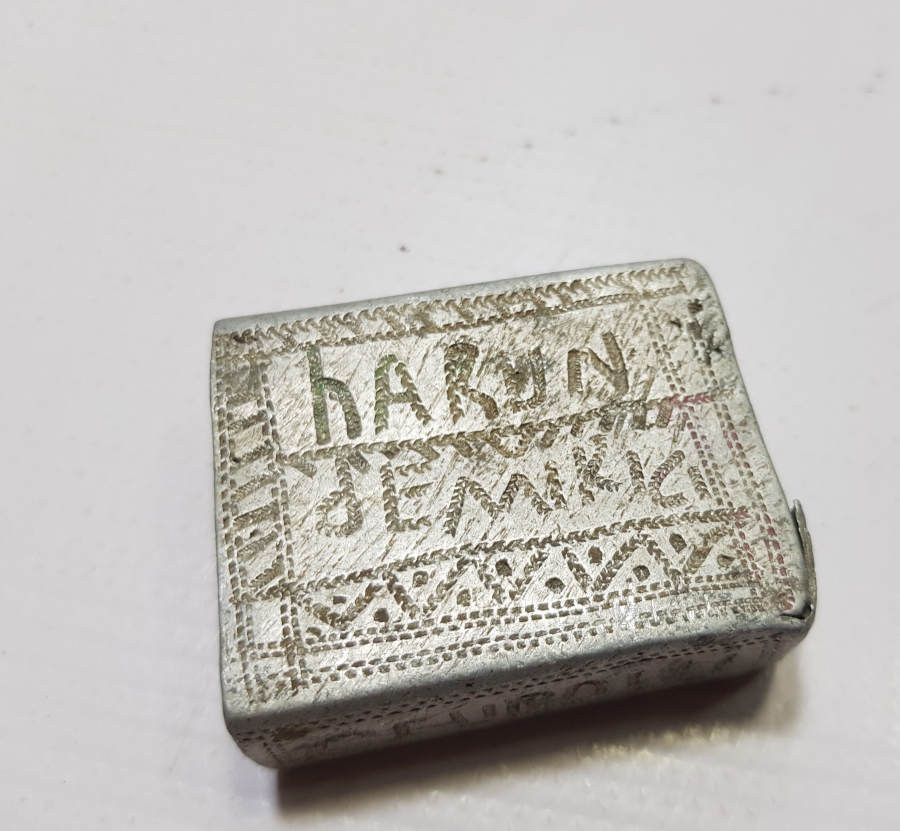 CEZAEVİ İŞİ EL YAPIMI ÜZERİ AY YILDIZLI KİBRİTLİK