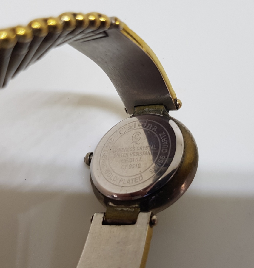 İKİ ADET ALTIN KAPLAMA KOL SAATİ