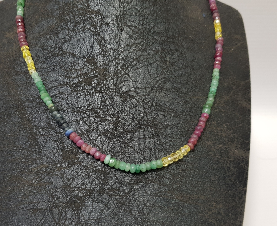 ANTİKA HAC HATIRASI DOĞAL TAŞLI GERDANLIK