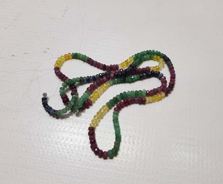 ANTİKA HAC HATIRASI DOĞAL TAŞLI GERDANLIK