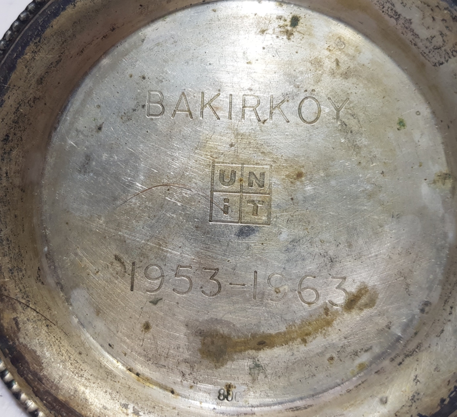 ANTİKA GÜMÜŞ HEDİYE TABAK