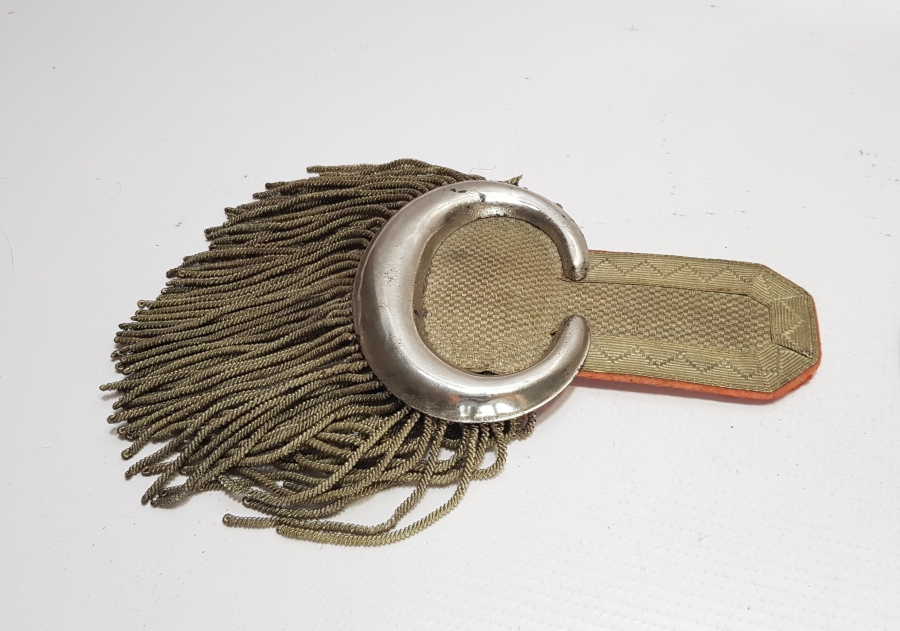 OSMANLI DÖNEMİ GÜMÜŞ SIRMALI ÇOK NADİR POLİS APOLETİ