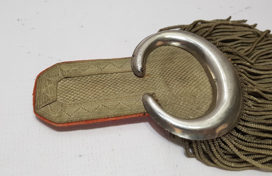 OSMANLI DÖNEMİ GÜMÜŞ SIRMALI ÇOK NADİR POLİS APOLETİ