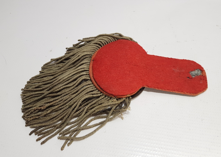 OSMANLI DÖNEMİ GÜMÜŞ SIRMALI ÇOK NADİR POLİS APOLETİ