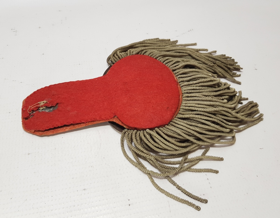 OSMANLI DÖNEMİ GÜMÜŞ SIRMALI ÇOK NADİR POLİS APOLETİ