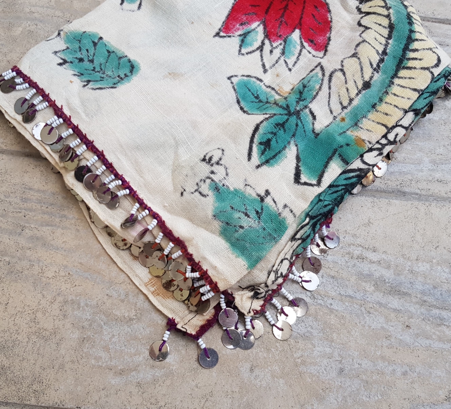 OSMANLI SON DÖNEM ÇOK NADİR MANİSA-KIRKAĞAÇ YÖRESİ BASKI PULLU YEMENİ