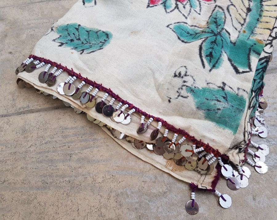 OSMANLI SON DÖNEM ÇOK NADİR MANİSA-KIRKAĞAÇ YÖRESİ BASKI PULLU YEMENİ