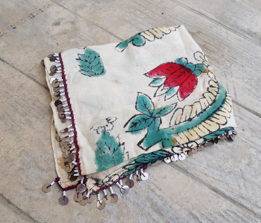 OSMANLI SON DÖNEM ÇOK NADİR MANİSA-KIRKAĞAÇ YÖRESİ BASKI PULLU YEMENİ