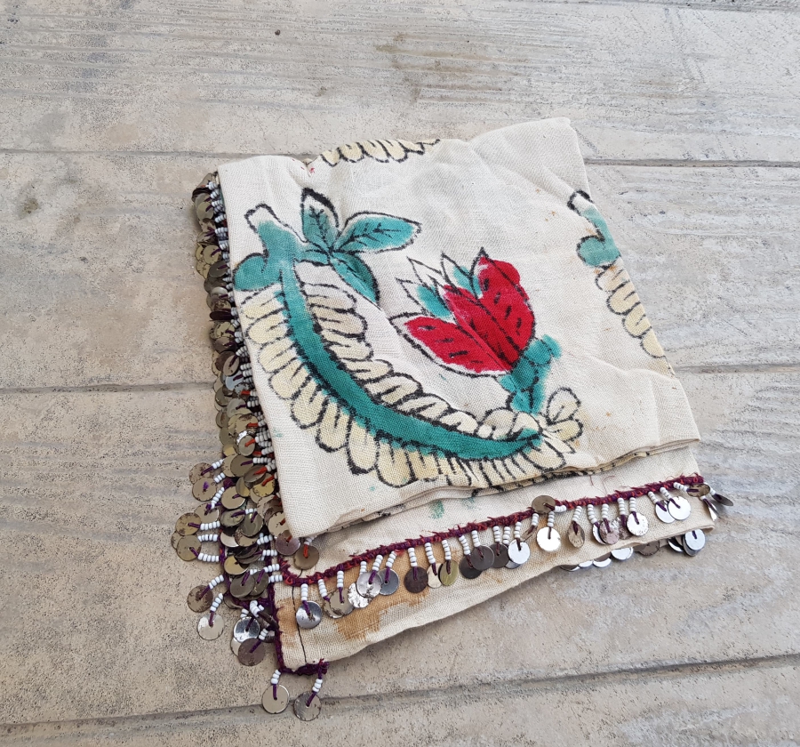 OSMANLI SON DÖNEM ÇOK NADİR MANİSA-KIRKAĞAÇ YÖRESİ BASKI PULLU YEMENİ